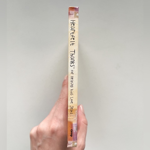 HEARTFELT THANKS FOR HELPING KIDS LOVE JESUS By Group Publishing - Hardcover New - Picture 4 of 4